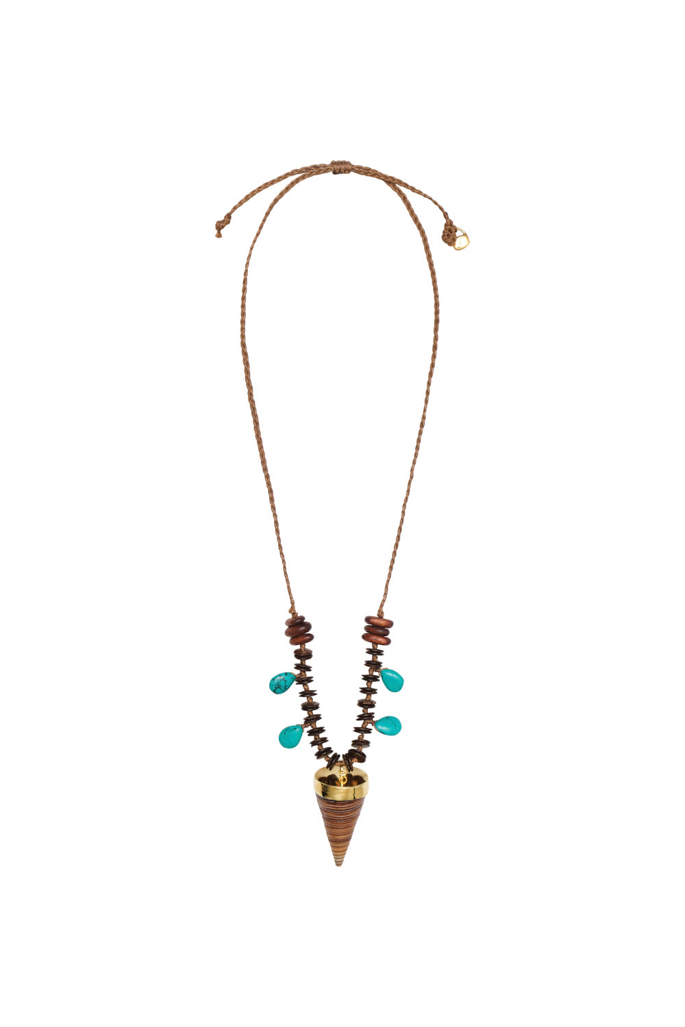 Telescopium Shell Necklace