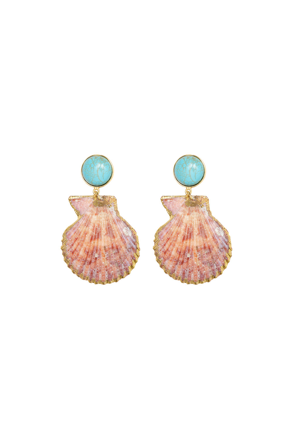 Coral Earrings