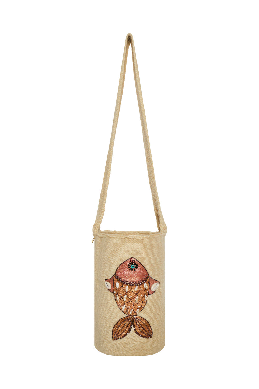 Sardina Mochila - Beige & Rose Gold