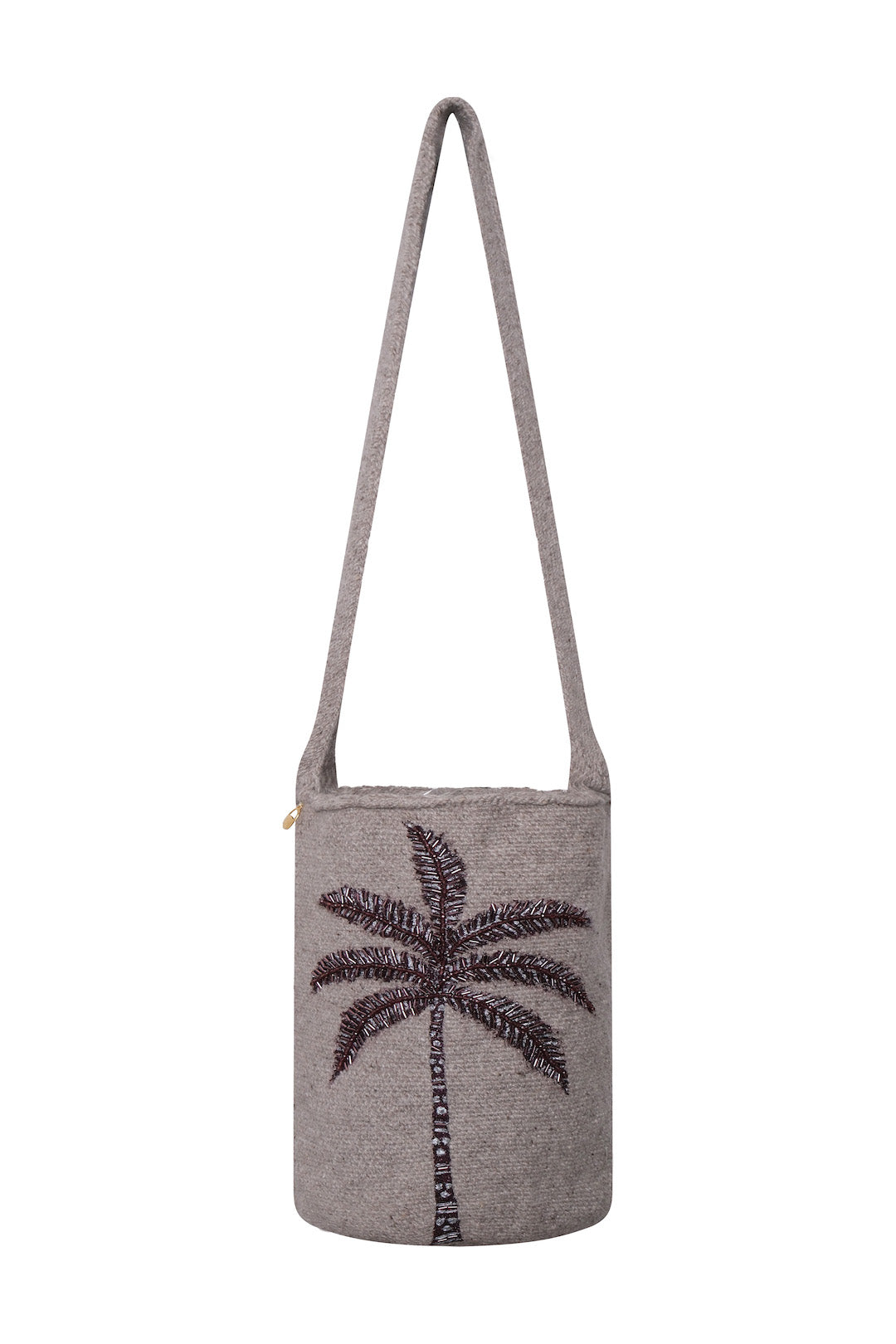 Cristi Mochila - Gray & Burgundy