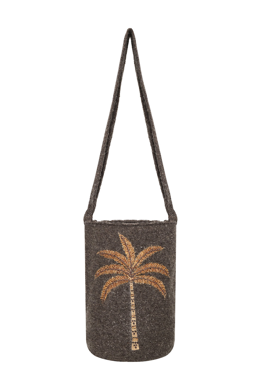 Cristi Mochila - Dark Gray & Gold