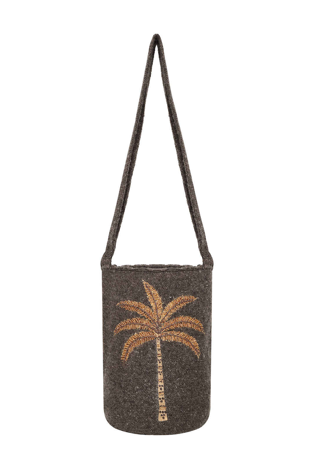 Cristi Mochila - Dark Gray & Gold