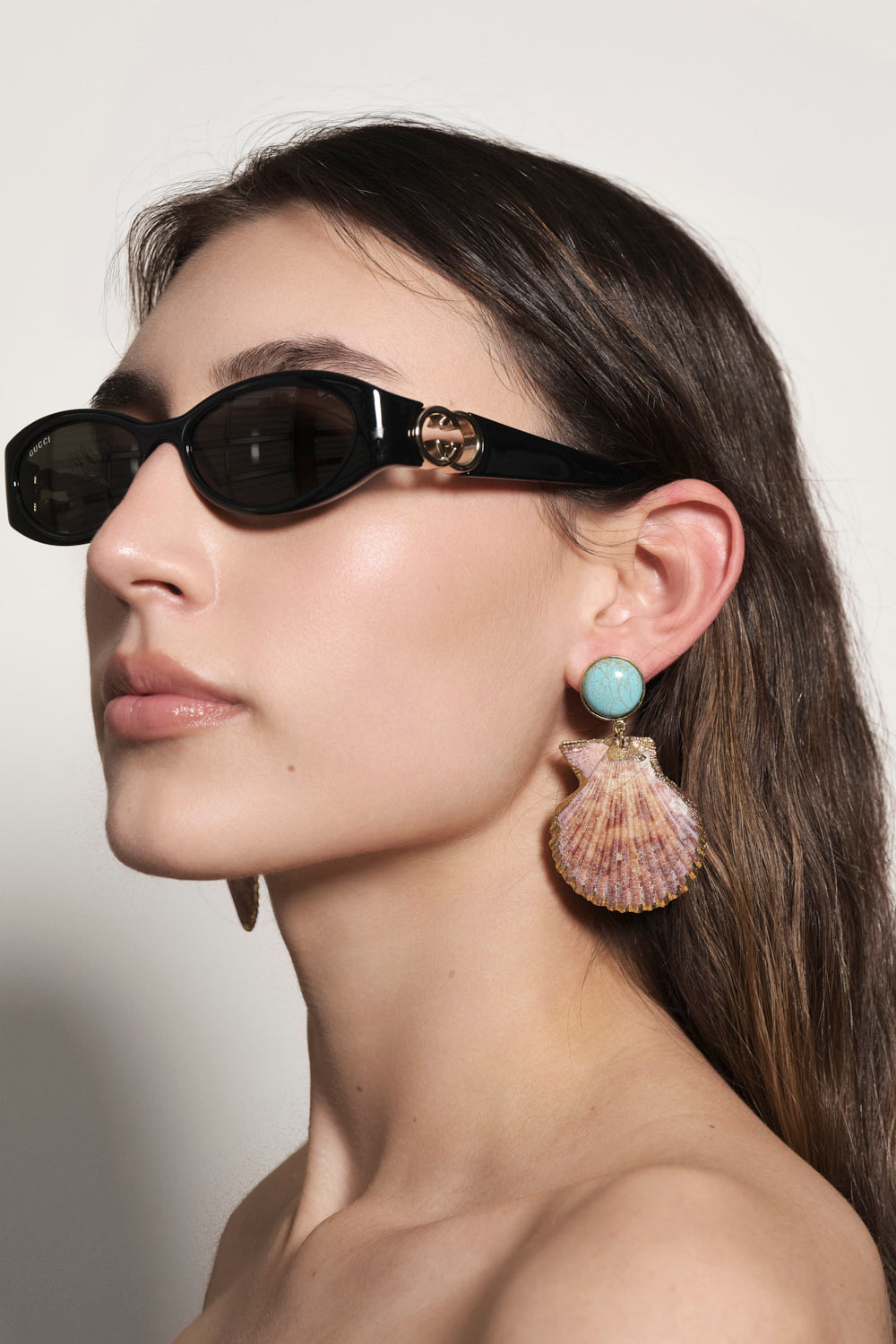 Coral Earrings